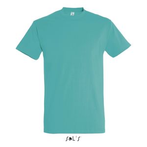 Tee-shirt publicitaire homme col rond | Imperial Bleu caraïbes