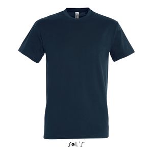 Tee-shirt publicitaire homme col rond | Imperial Bleu pétrole