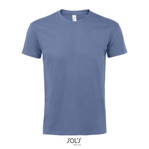 Tee-shirt publicitaire homme col rond | Imperial Bleu