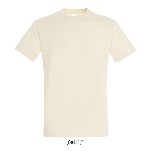 Tee-shirt publicitaire homme col rond | Imperial Crème