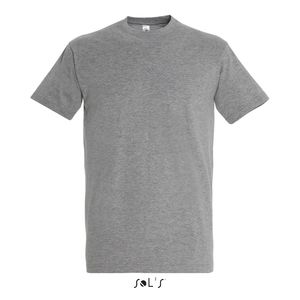 Tee-shirt publicitaire homme col rond | Imperial Gris chiné