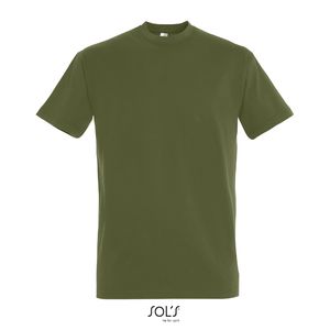 Tee-shirt publicitaire homme col rond | Imperial Kaki foncé