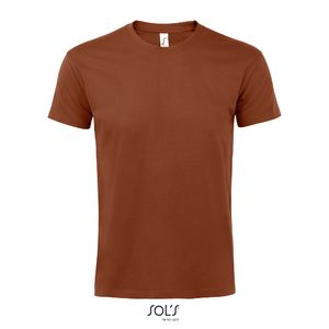 Tee-shirt publicitaire homme col rond | Imperial Terracotta