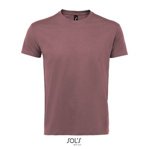 Tee-shirt publicitaire homme col rond | Imperial Vieux rose