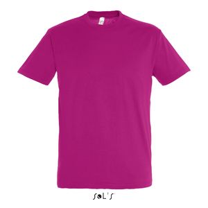 Tee-shirt personnalisé unisexe col rond | Regent Fuchsia