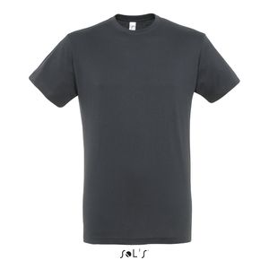 Tee-shirt personnalisé unisexe col rond | Regent Gris souris