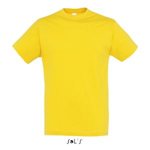 Tee-shirt personnalisé unisexe col rond | Regent Jaune