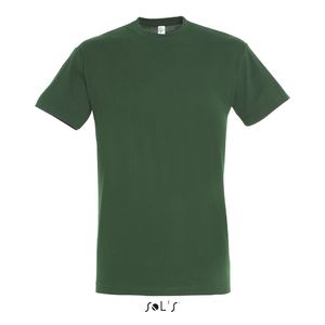 Tee-shirt personnalisé unisexe col rond | Regent Vert bouteille