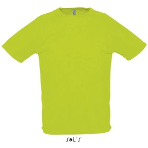 Tee-shirt publicitaire manches raglan | Sporty Vert fluo