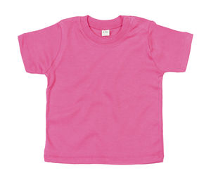 T-shirt publicitaire bébés avec manches courtes | Weaver Fuchsia Organic
