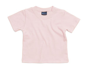 T-shirt publicitaire bébés avec manches courtes | Weaver Powder Pink