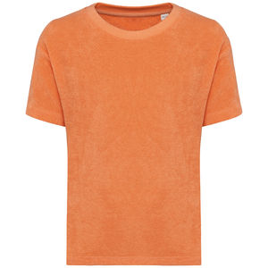 T-shirt personnalisable bio en éponge fille  Apricot