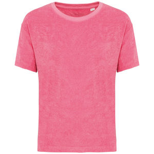 T-shirt personnalisable bio en éponge fille  Candy Rose