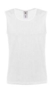 T-shirt personnalisé homme sans manches | Athletic Move White