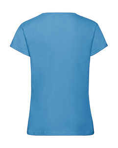 T-shirt publicitaire enfant manches courtes cintré | Girls Sofspun® T Azure Blue
