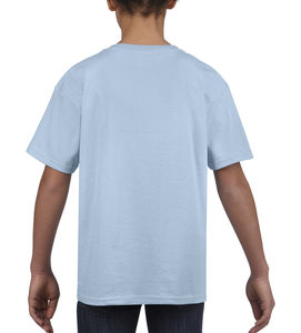 T-shirt personnalisé enfant manches courtes | Macamic Light Blue