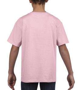 T-shirt personnalisé enfant manches courtes | Macamic Light Pink