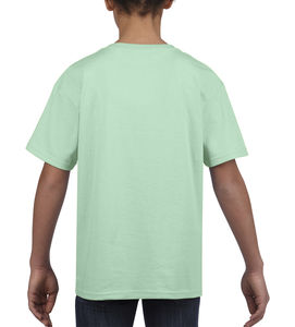 T-shirt personnalisé enfant manches courtes | Macamic Mint Green