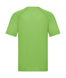 T-shirt publicitaire homme manches courtes raglan | Performance T Lime Green