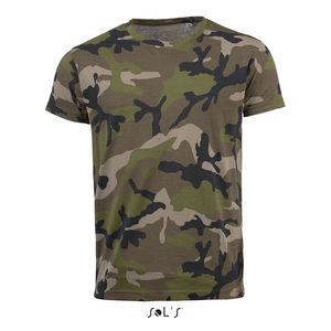 Tee-shirt personnalisé homme col rond | Camo Men Camo