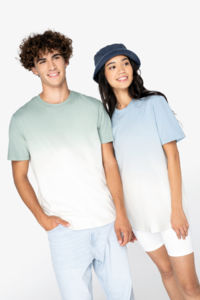 T-shirt personnalisable écologique Dip Dye unisexe 