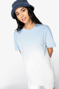 T-shirt personnalisable écologique Dip Dye unisexe  2