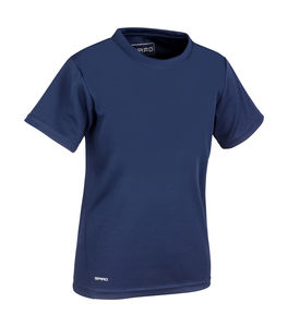 T-shirt publicitaire enfant manches courtes | Junior Quick Dry Navy