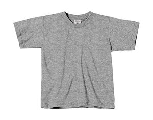 T-shirt publicitaire enfants manches courtes | Exact 150 kids Sport Grey