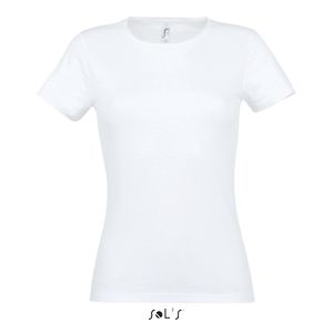 Tee-shirt publicitaire femme | Miss Blanc