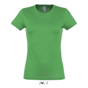 Tee-shirt publicitaire femme | Miss Vert prairie