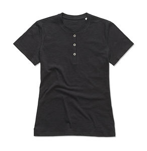 T-shirt personnalisé femme manches courtes | Sharon Henley Black Opal