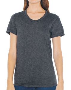 T-shirt personnalisé femme manches courtes | Stewart Heather Black