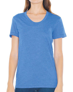 T-shirt personnalisé femme manches courtes | Stewart Heather Lake Blue