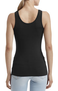 T-shirt personnalisé femme sans manches cintré | Women`s Stretch Tank Black