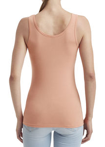 T-shirt personnalisé femme sans manches cintré | Women`s Stretch Tank Dusty Rose