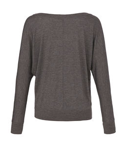 T-shirt manches longues publicitaire | Adhara Dark Grey Heather