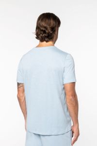 T-shirt personnalisé GOTS slub bords francs homme  6