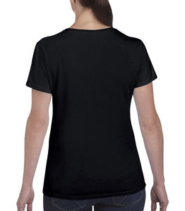 T-shirt femme heavy cotton™ publicitaire | Sainte-Julie Black