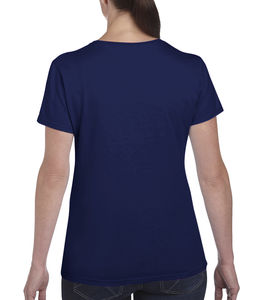 T-shirt femme heavy cotton™ publicitaire | Sainte-Julie Cobalt