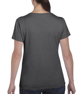 T-shirt femme heavy cotton™ publicitaire | Sainte-Julie Dark Heather
