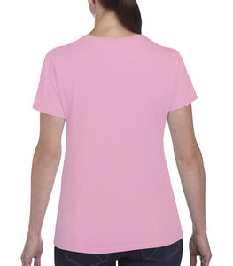 T-shirt femme heavy cotton™ publicitaire | Sainte-Julie Light Pink