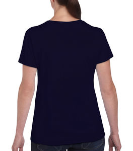 T-shirt femme heavy cotton™ publicitaire | Sainte-Julie Navy