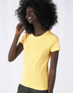 T-Shirt publicitaire | Organic E150 W Yellow fizz