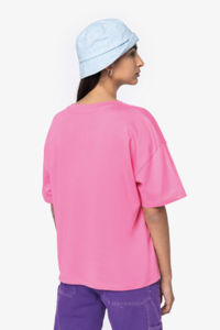 T-shirt oversize coton bio 130g femme publicitaire 3