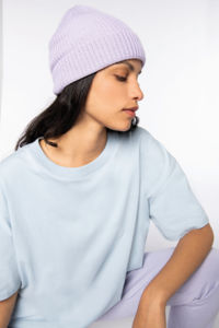 T-shirt oversize coton bio 130g femme publicitaire 8