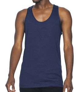 T-shirt personnalisé unisexe sans manches | Lear Navy