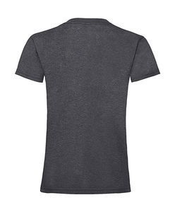 T-shirt publicitaire enfant manches courtes cintré | Girls Valueweight T Dark Heather Grey