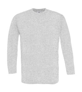 T-shirt personnalisé homme manches longues | Exact 150 LSL Ash