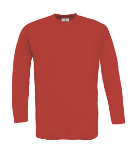 T-shirt personnalisé homme manches longues | Exact 150 LSL Red