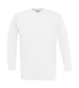 T-shirt personnalisé homme manches longues | Exact 150 LSL White